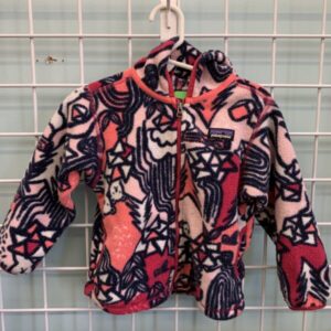 Size 2T - Pink Patagonia Fleece Jacket
