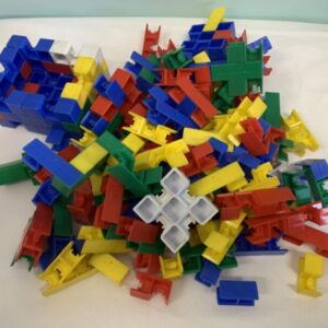 Toy: Rainbow Plastic Connector Set