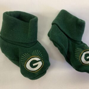 Slipper - Size 0/6 Infant, Green Packers Bootie