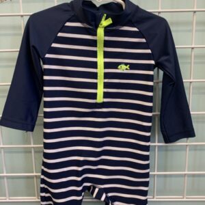 Size 18 Month - Blue/White Swimsuit