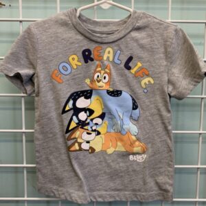 Size 2T - Grey Bluey Shirt
