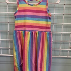 Size 7/8 - Rainbow Dress