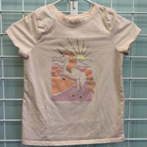 Size 8 - Pink Unicorn Shirt