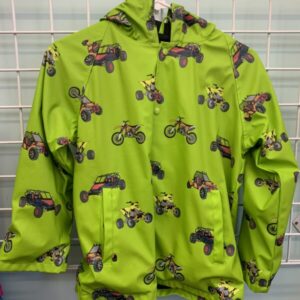 Size 10 - Green Vehicle Rain Coat