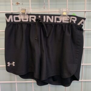 Size 10/12 - Black/White Under Armour Short