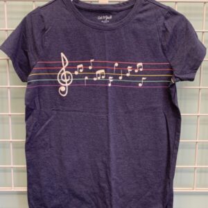 Size 14/16 - Blue Music Shirt