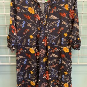 Size 14 - Grey Floral Dress