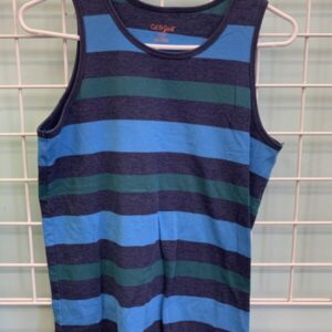 Size 16 - Blue Stripe Tank Top