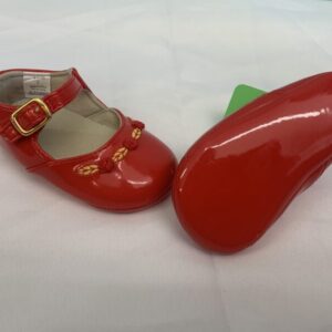 Shoes - Size 03 Infant, Red Rose