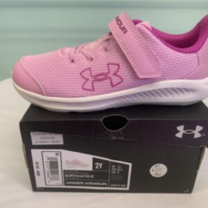 Shoes - Size 2 Youth, Pink Under Armour (New)