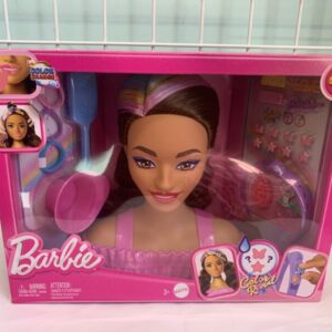 Toy: Barbie - Color Revel Styling Doll Head (New)
