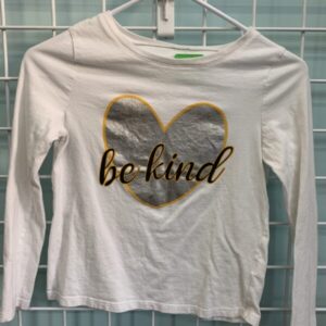 Size 10 - White Be Kind Shirt