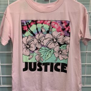 Size 12/14 - Pink Justice Shirt