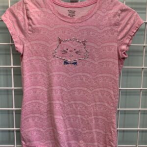 Size 14/16 - Pink Cat Shirt