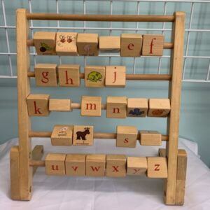 Toy: Wooden Pottery Barn Abacus