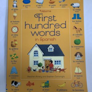 Picture Book - Usborne, First Hundred Words in Spanish