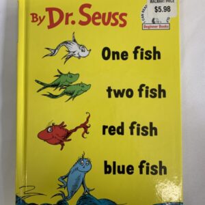 Picture Book - Dr Seuss, One Fish Two Fish Red Fish Blue Fish
