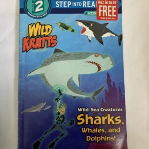 Step Into Reading Book - Wild Kratts, Sharks, Whales & Dolphins