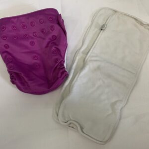 Cloth Diaper: BumGenius Grow in Electric Purple Pocket
