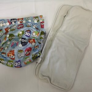 Cloth Diaper: Lovely Grow in Owls Pocket