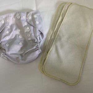Cloth Diaper: Alva Baby Grow with Me Pocket in Pale Purple