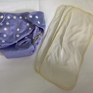 Cloth Diaper: Alva Baby Grow with Me Pocket in Purple