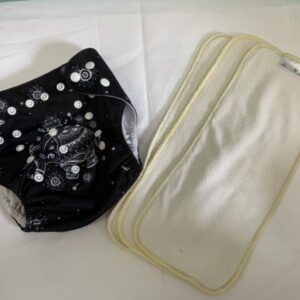 Cloth Diaper: Alva Baby Grow with Me Pocket in Elephant