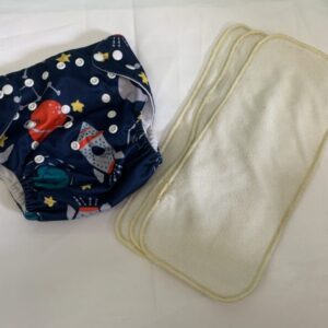 Cloth Diaper: Alva Baby Grow with Me Pocket in Space