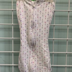 Size NB - White Arrow Swaddle Me