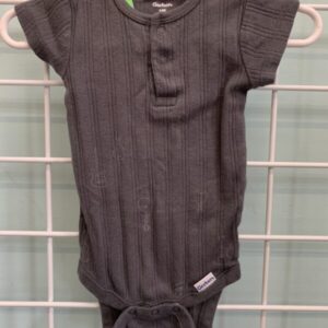 Size 06/09 Month - Grey Guitar Onesie