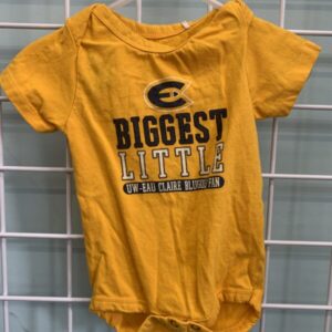 Size 06 Month - Yellow UW Eau Claire Onesie