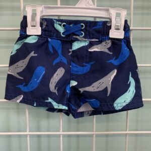 Size 06/09 Month - Blue Whale Swim Trunk