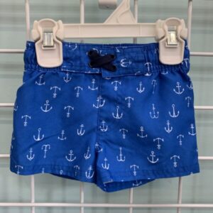 Size 06/09 Month - Blue Anchor Swim Trunk