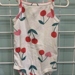Size 18 Month -  White Cherry Onesie