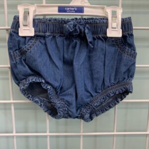 Size 18 Month - Blue Bloomer Jean Short