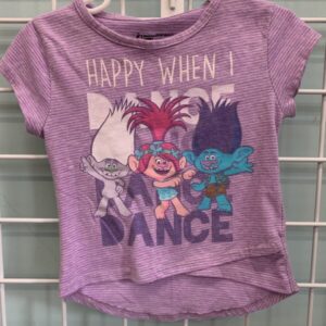 Size 2T - Purple Trolls Shirt