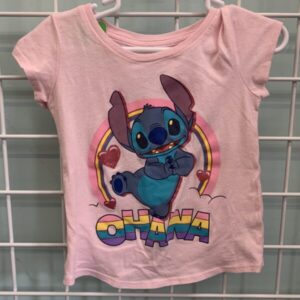 Size 2T - Pink Stitch Ohana Shirt