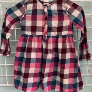 Size 5 - Pink Checkered Dress