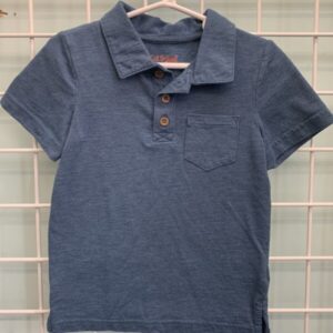 Size 3T - Blue Polo Shirt
