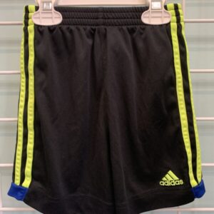 Size 3T - Black/Yellow/Blue Adidas Short