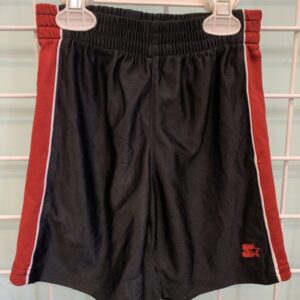 Size 4/5 - Black/Red Short