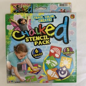 Toy: Chalked Stencil Pack (New)
