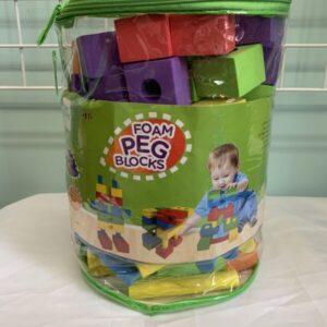 Toy - Foam Peg Blocks