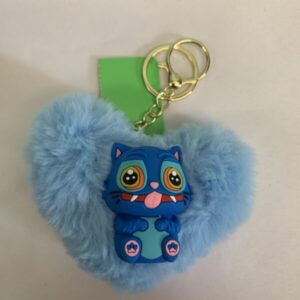 Toy - K Pop Demon Hunter:  Keychain - Derpy Heart (New)