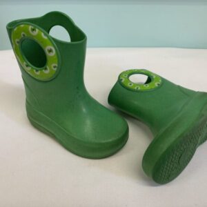 Boots - Size 05 Toddler, Green Okabashi Rain Boot