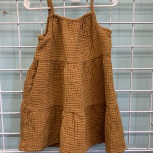 Size 2T - Brown Organic Little Co Dress