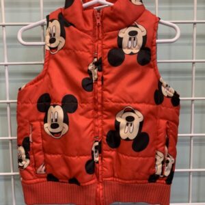 Size 2/3T - Red Mickey Mouse Vest