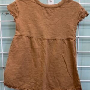 Size 3T - Brown Little Co Organic Tunic Shirt