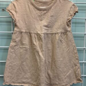 Size 3T - Tan Little Co Organic Tunic Shirt