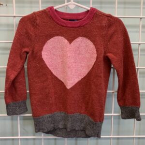 Size 3T - Red Heart Gap Sweater
